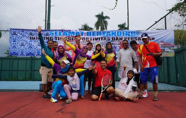 PORPROV II KORPRI, Tenis Beregu Putri Basel Raih Emas