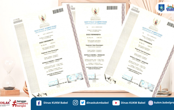 30 Pengurus Koperasi Raih Sertifikat Manager Koperasi