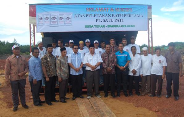 Wagub Letakkan Batu Pertama Tapioka