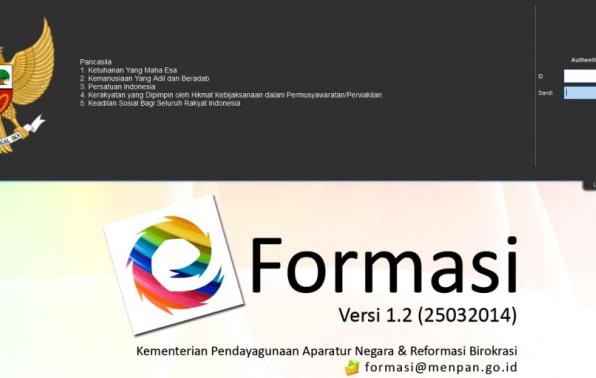 Capaian Inputan E-Formasi Babel 100 Persen