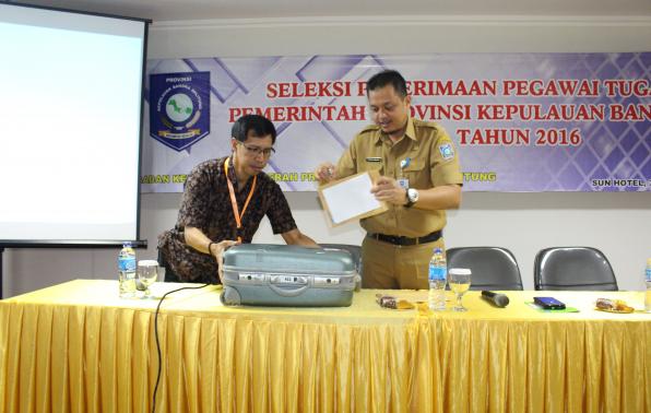 20 PNS Pemprov Babel Seleksi Penerimaan Pegawai Tubel