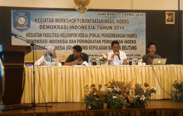 Indeks Demokrasi Babel 2014 Peringkat 11