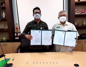 Penandatanganan PKS dengan BPJamsostek Pangkalpinang