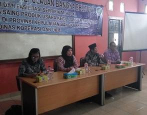Kegiatan Fasilitasi Sertifikasi Halal Di Kab Belitung Timur Tanggal 2/11/17