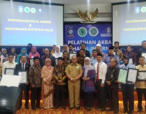 Kegiatan Pelatihan Auditor Internal Plus Launching Koperasi Syariah di Gedung BI Babel
