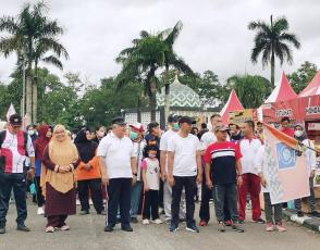 Jalan Santai Peringatan Harkopnas ke-75 di Prov Kep Babel