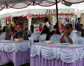 Lomba Menyanyi pada Acara Gebyar HUT UMKM Tahun 2022